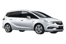 Car Hire Twickenham - Vauxhall Zafira 5 + 2 - Minibus hire Twickenham